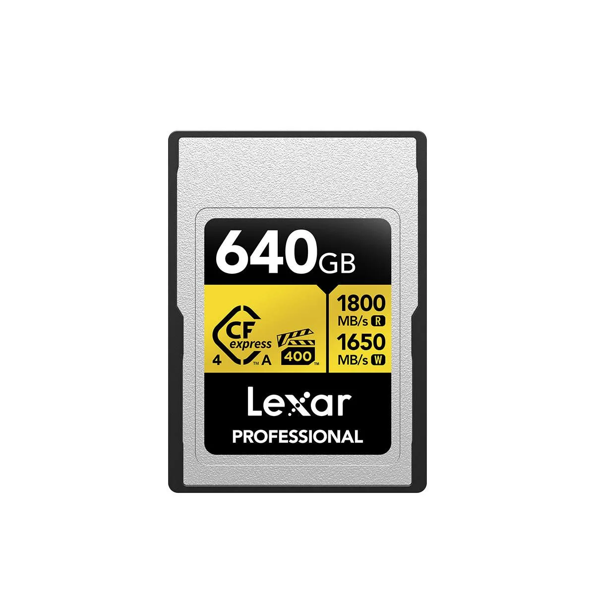 Lexar Lexar LCAGOLD640G-RNENG 640GB CFexpress 4.0 Type-A memory card — product photo