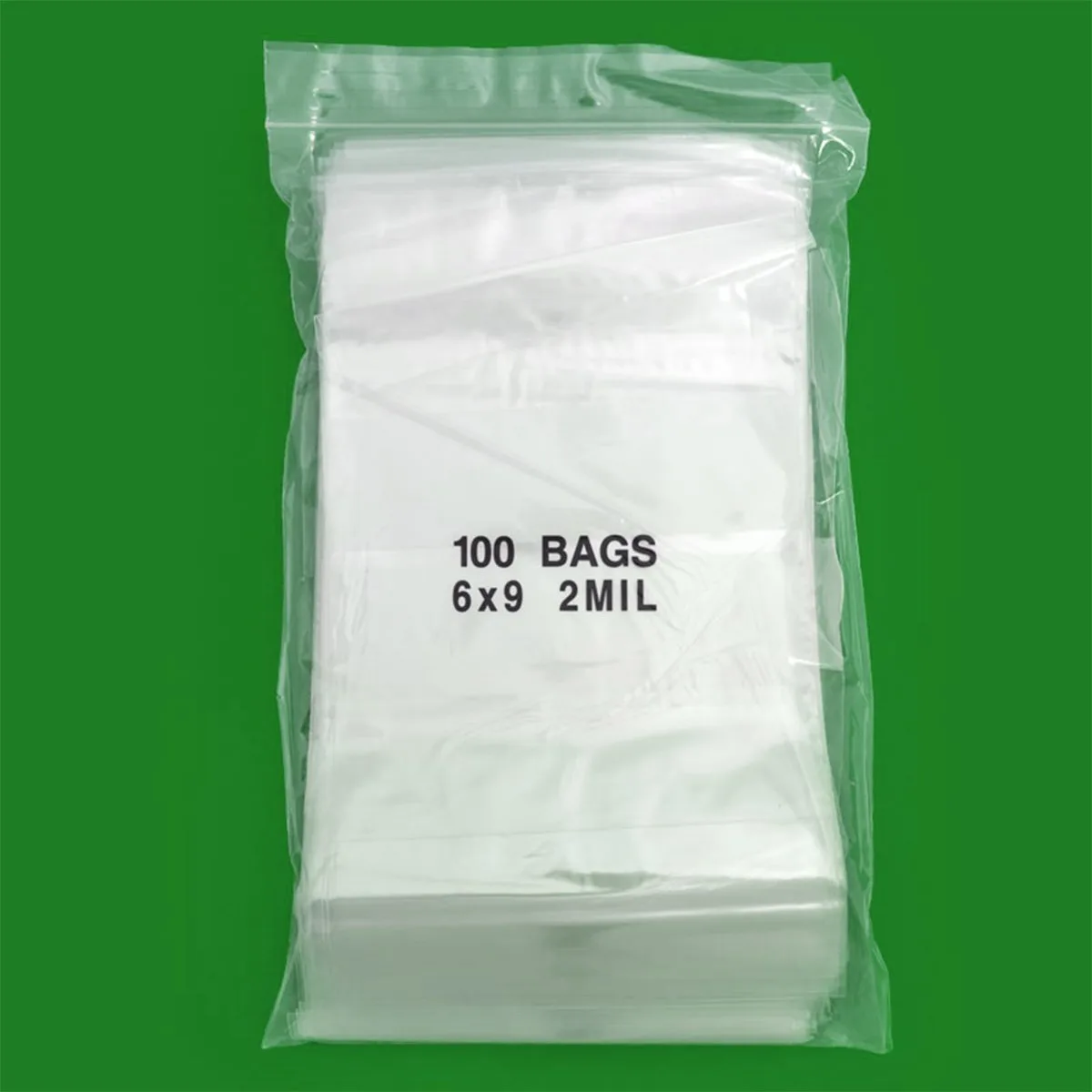 Amamax Amamax Clear Reclosable Zipper Bag 6x9 2 Mil 100 Pack — product photo