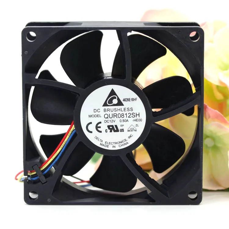 SXDOOL SXDOOL QUR0812SH 80mm 12V 0.5A PWM case fan — product photo