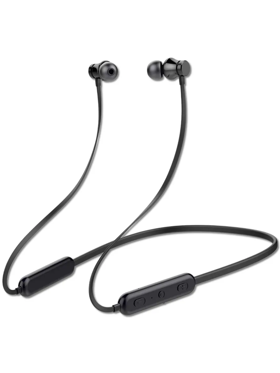  KLOKOL W7 Neckband Bluetooth Headphones 24h Black — product photo