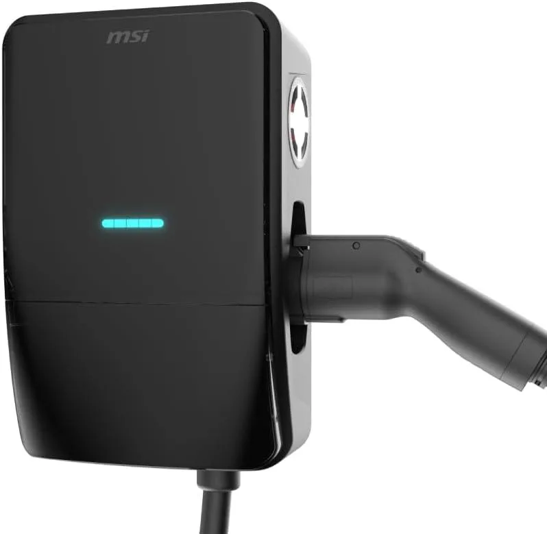 MSI MSI EV Life NACS NEMA 14-50 40A 9.6kW EV charger — product photo