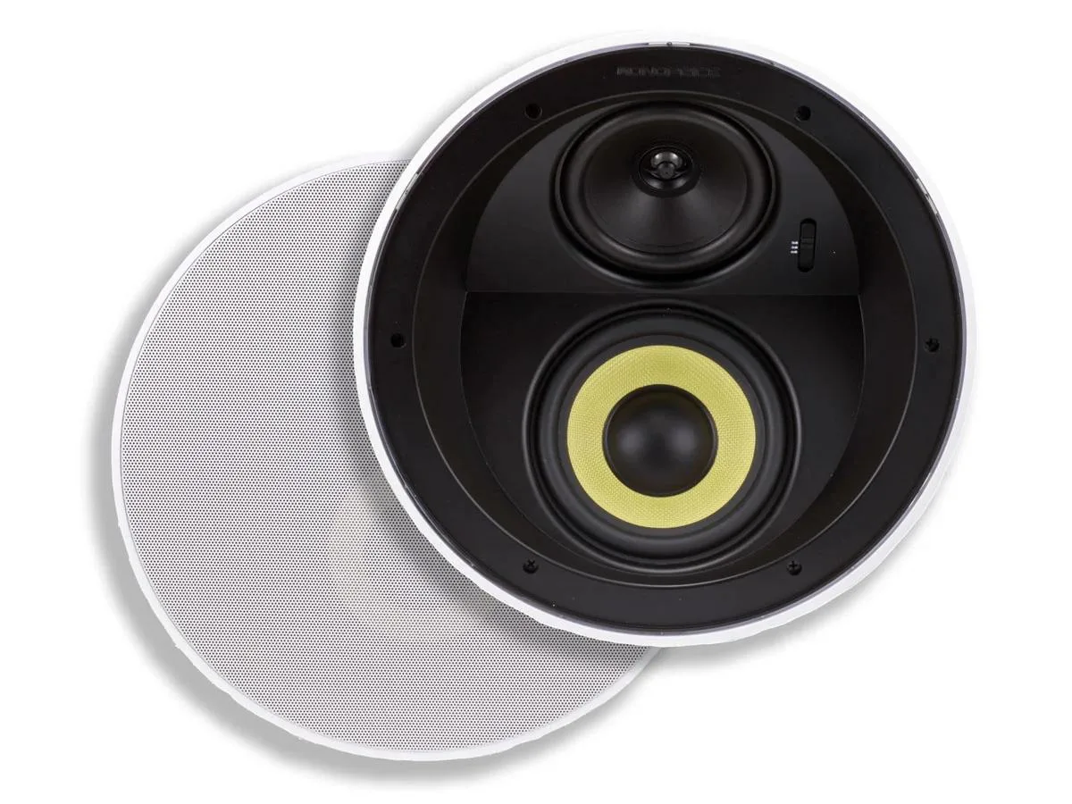 Monoprice Inc. Monoprice 107605 3-Way In-Ceiling Speakers 6.5" Pair — product photo