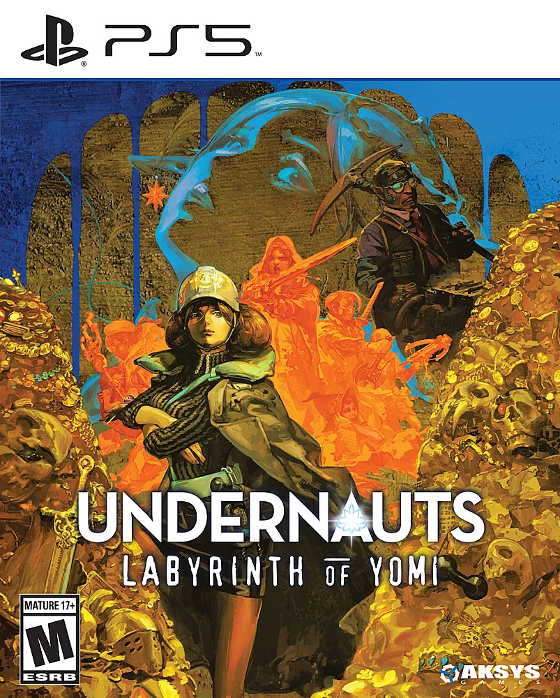 Aksys Games Aksys Games PS5-002 Undernauts Labyrinth of Yomi ps5 video game — product photo
