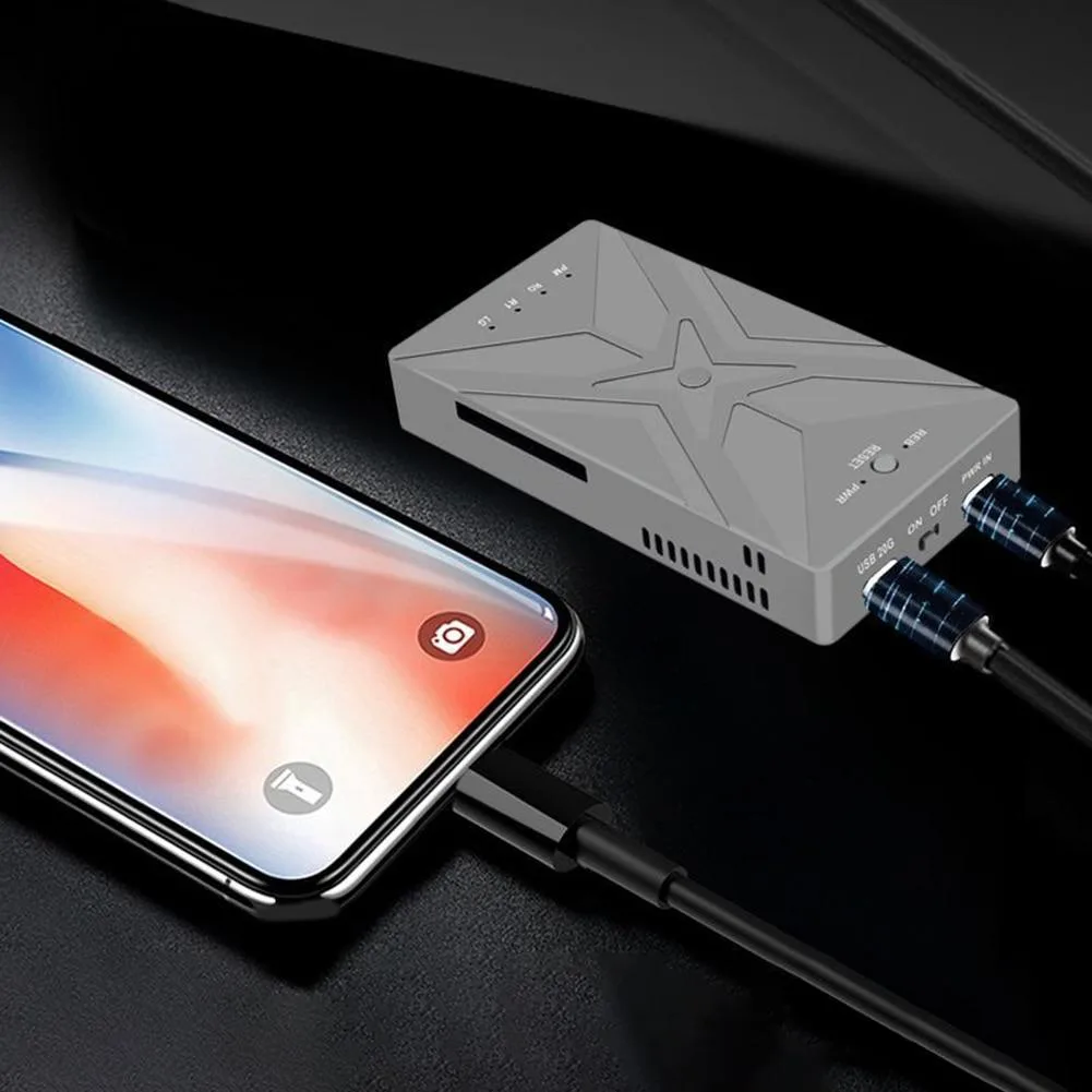 YINGHUA YINGHUA M.2 NVME Dual Bay RAID Enclosure USB 3.2 20Gbps — product photo