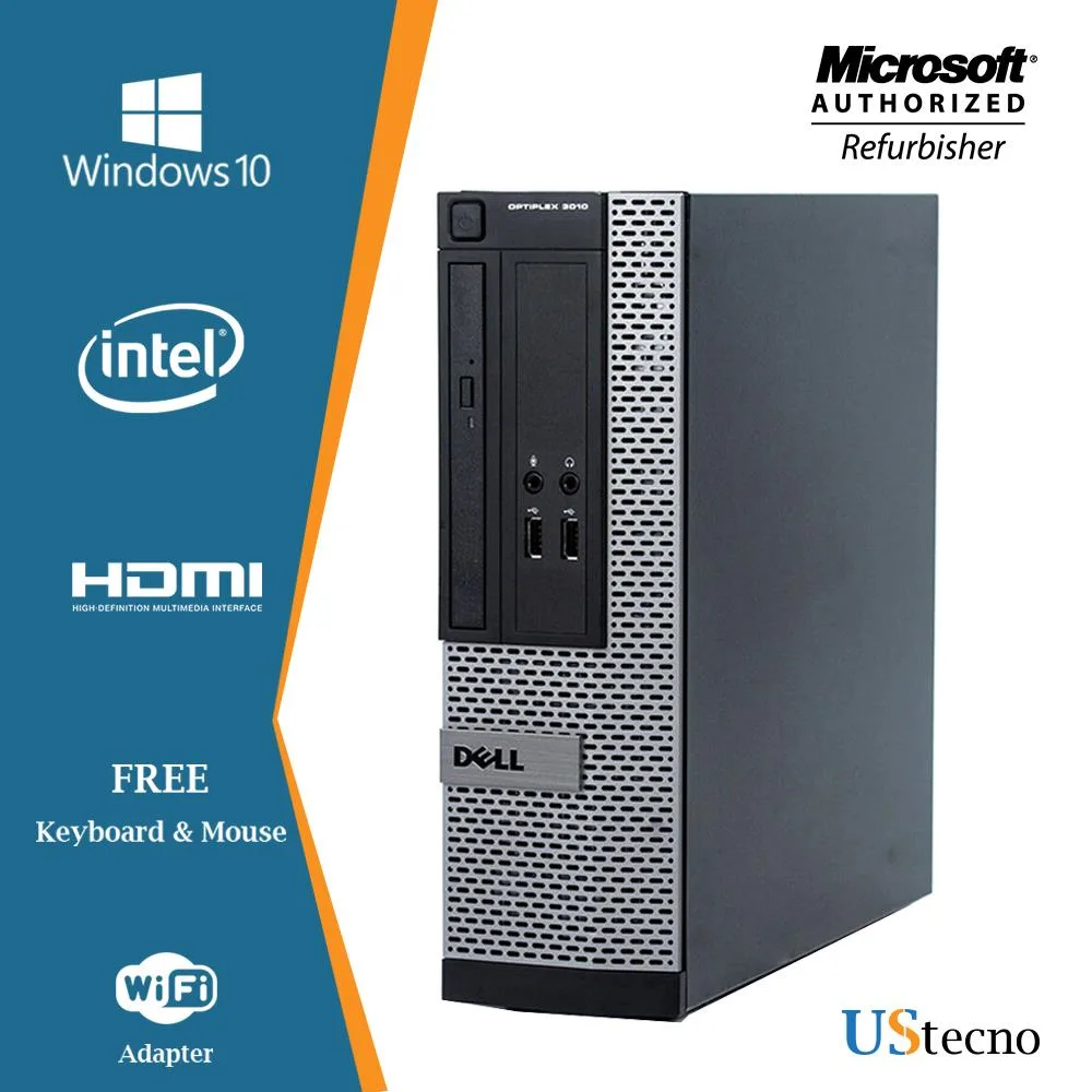 DELL DELL OptiPlex 3010 SFF i5-3470 3.2 GHz 8GB DDR3 128GB SSD desktop PC — product photo