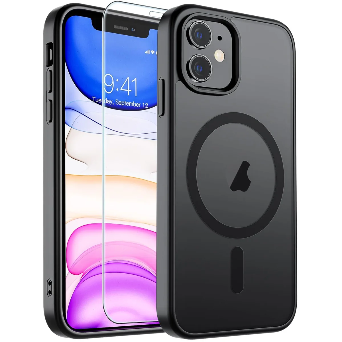  Apple iPhone 11 6" OLED 2532x1170 60Hz 13MP Dual Nano SIM Black — product photo