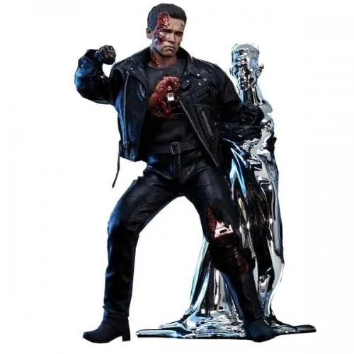 Hot Toys Hot Toys DX13 T800 Battle Damaged Deluxe action figure — product photo