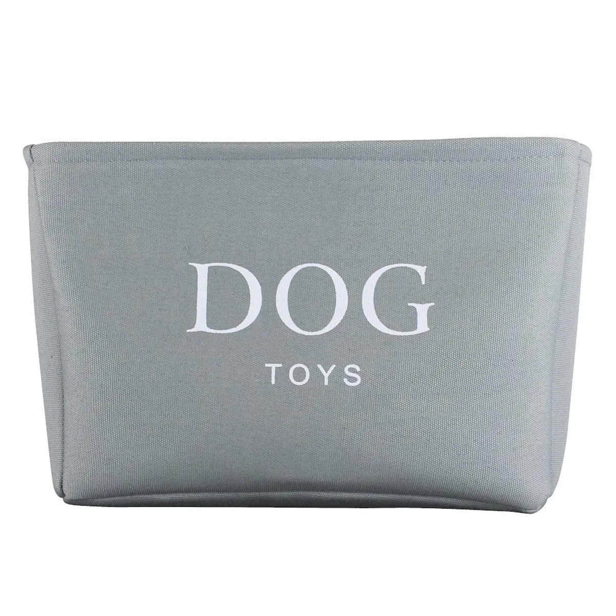 Altatac Altatac Canvas Storage Basket 16.5x12.5x7.5in Gray Dog Print — product photo