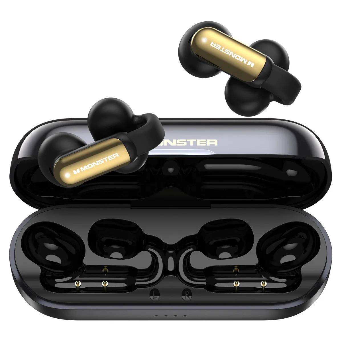 Monster Monster AI Translation Earbuds Open AC601 2 in 1 accessory — product photo