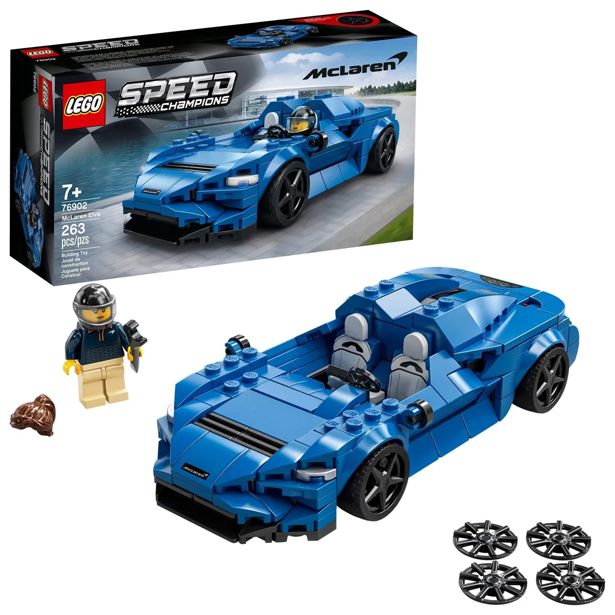 LEGO LEGO Speed Champions McLaren Elva 76902 (263 pieces) — product photo