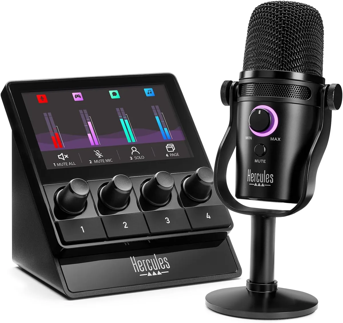 Hercules Hercules 4781068 Stream 100 HUD-600 audio mixer — product photo