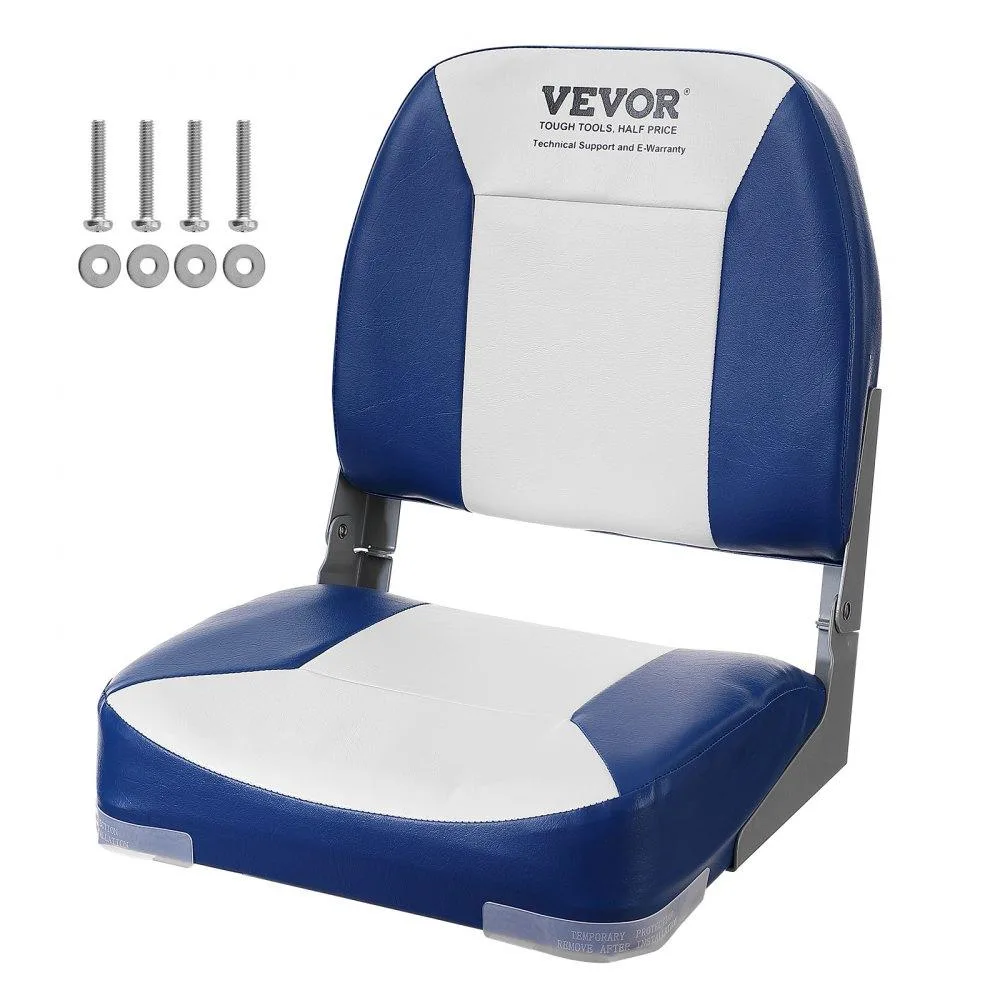 VEVOR VEVOR Boat Seat 18.9" Low Back Folding Chair YL86203 — product photo