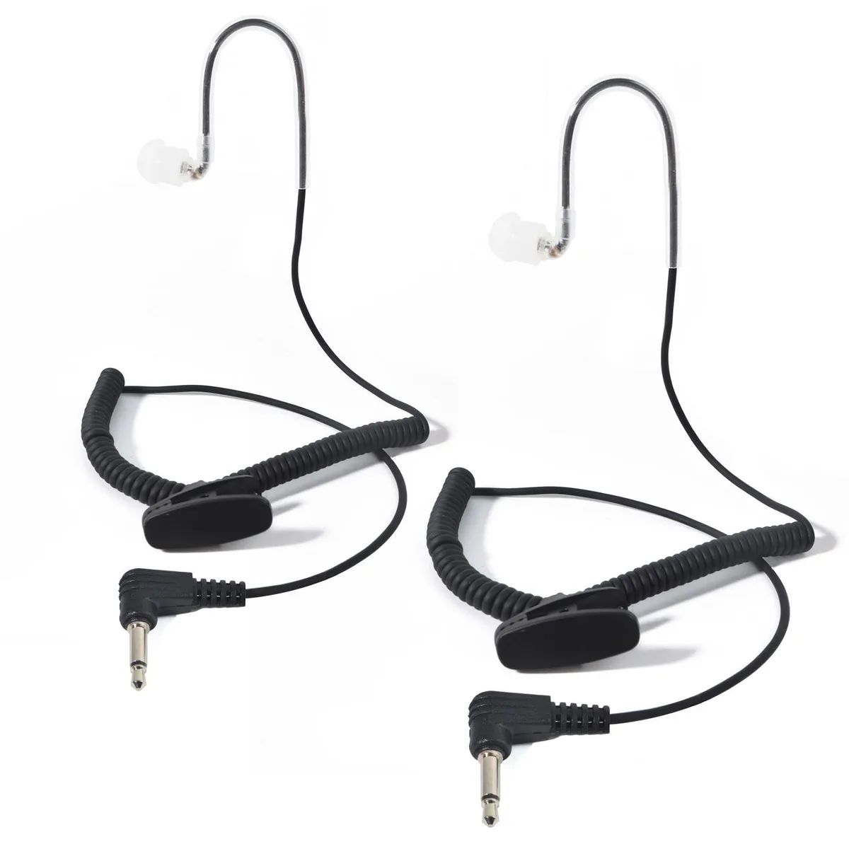 Bipra Bipra 2 in 1 accessory 3.5mm balanced armature earpiece black pack of 2 — product photo