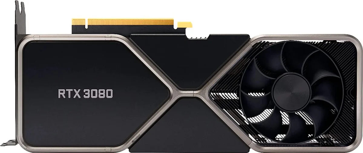 NVIDIA NVIDIA RTX 3080 Founders Edition 10GB GDDR6X graphics card — product photo