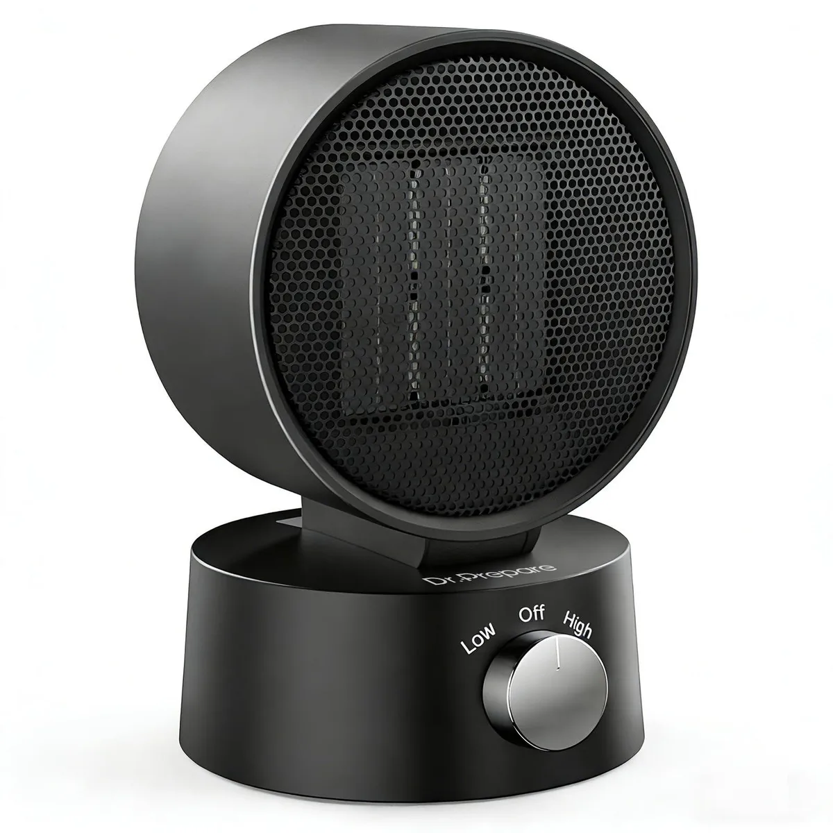  Dr.Prepare 600W Ceramic Heater with Manual Tilt 10°-40° — product photo