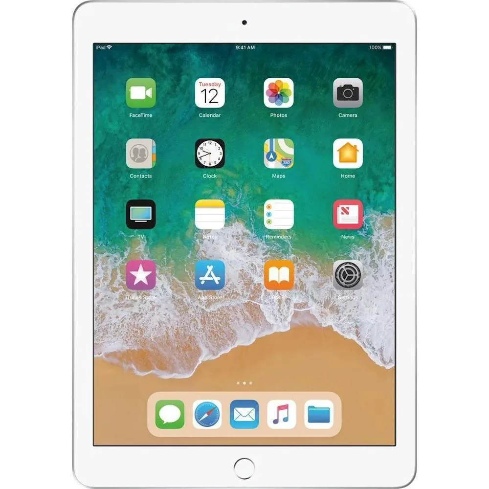 Apple Apple iPad 5th Gen 9.7" Tablet 128GB Wi-Fi Silver — product photo