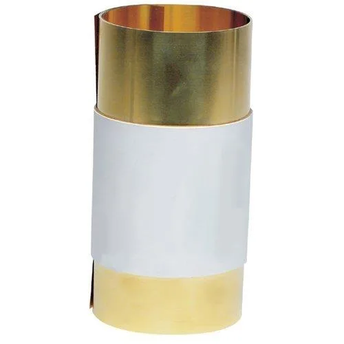 PRECISION PRECISION BRAND 17265 Shim Stock Roll Brass 0.0040 In 6 In 100 In — product photo