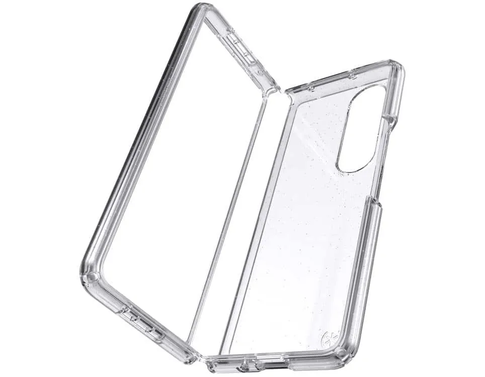 Speck Products Speck Presidio Perfect Glitter Fold Case Samsung Galaxy Z Fold4 Clear — product photo