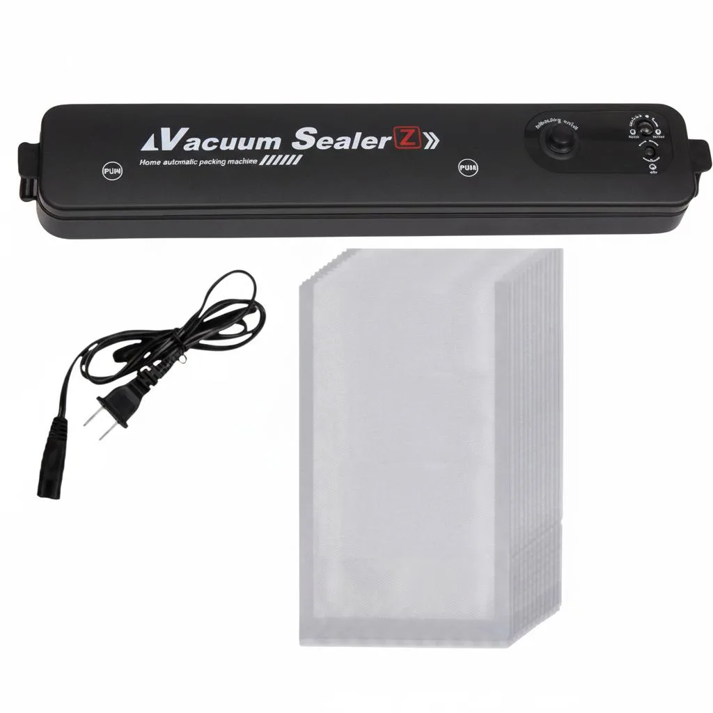 The Perfect Part The Perfect Part Vacuum Sealer 15 Bags Black 400mmHg — product photo