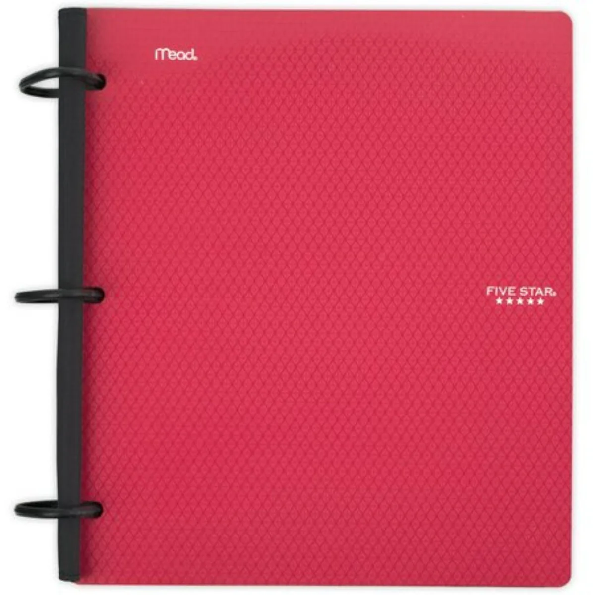 ACCO ACCO Five Star Flex 1" Hybrid NoteBinder Fire Red 10-3/4 x 11-1/2 in. accessory — product photo