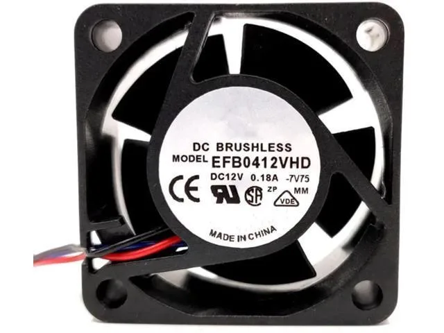 TSUJ TSUJ Kepler-C72J-OYS-0238 2 in 1 accessory for EFB0412VHD 12V 0.18A 6000RPM 40X40X20MM 3-Wire Cooling Fan — product photo