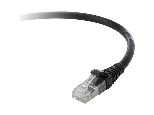 Belkin Belkin TAA791-20-BLK-S Cat 5E network ethernet cable 20 ft black — product photo