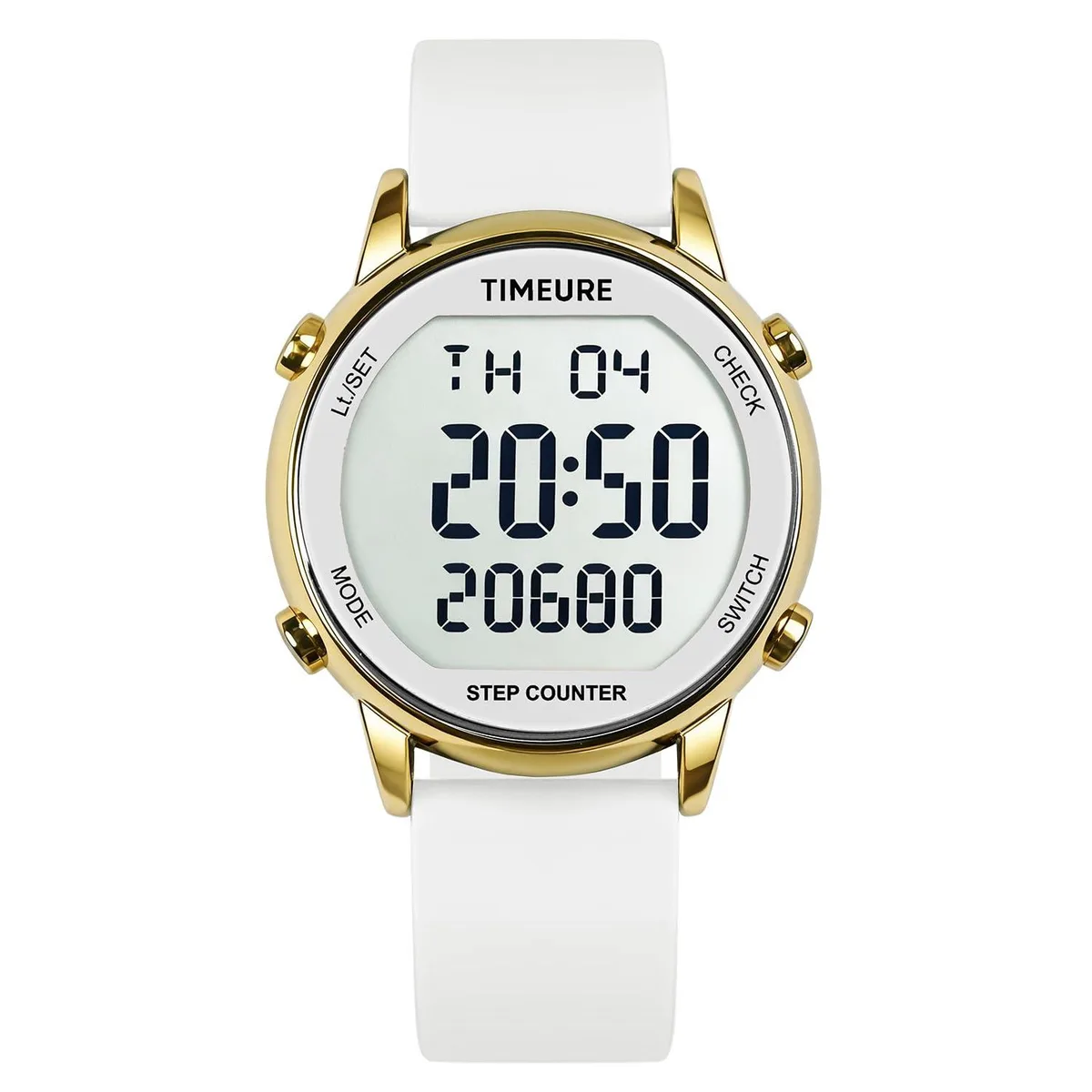 TIMEURE TU-2509 activity tracker 42 mm white — product photo