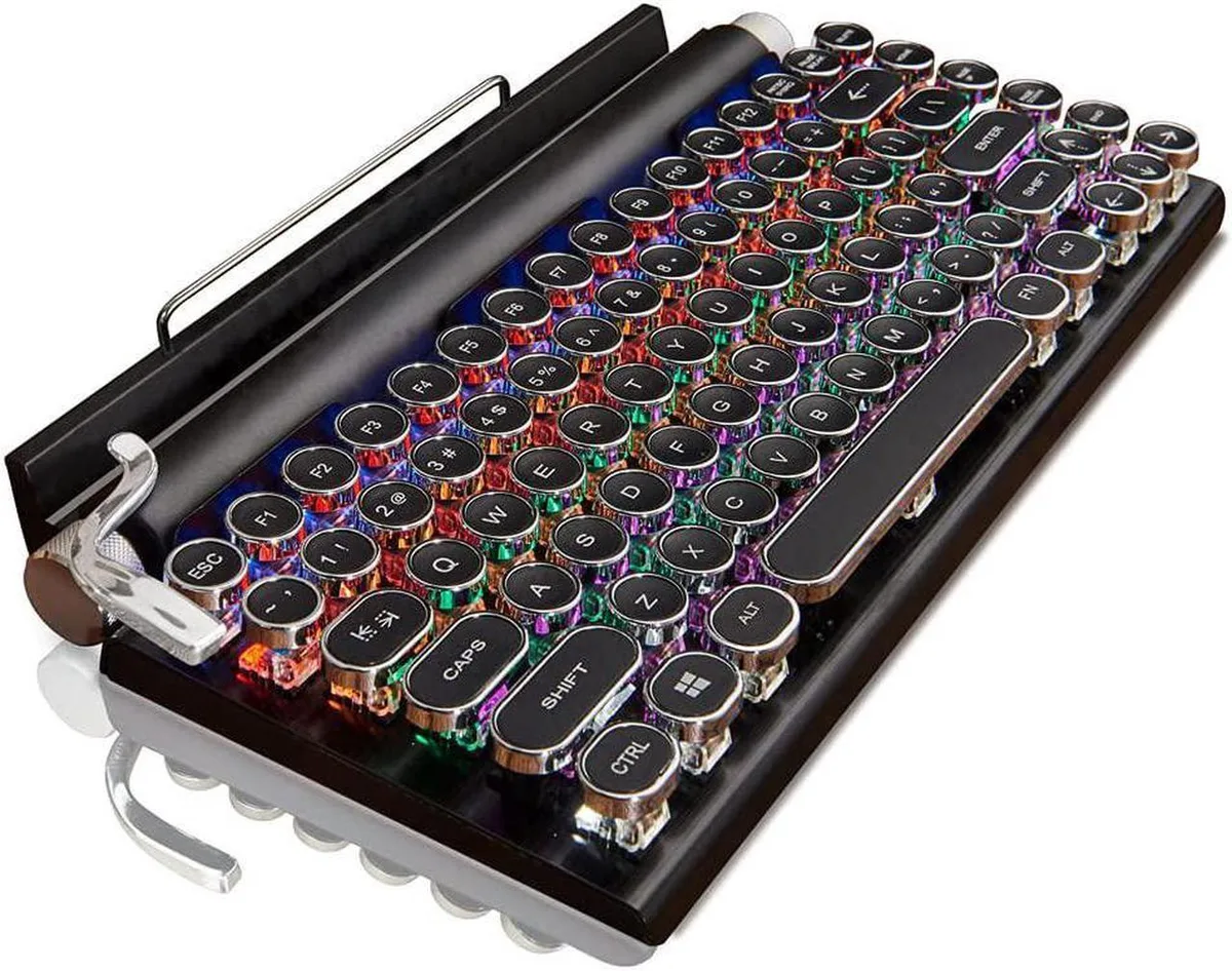 Vszerda Vszerda 7KEYS Retro Typewriter Gaming Keyboard — product photo