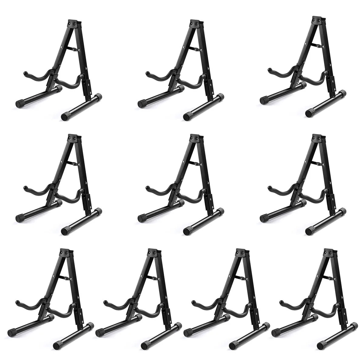 Yescom USA, Inc. Yescom USA, Inc. 10 Pcs Folding Guitar Stand A-Frame Foam Arms — product photo
