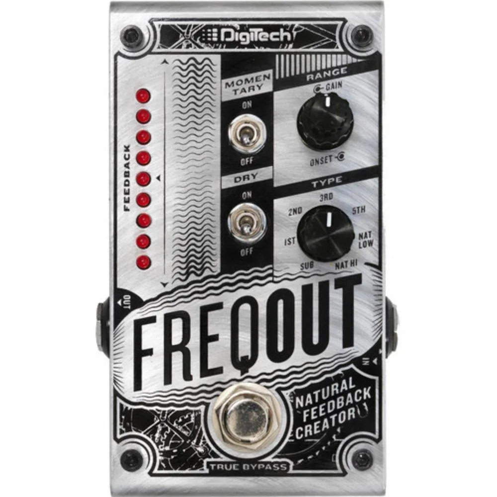 Digitech Digitech FreqOut Natural Feedback Creator guitar pedal — product photo