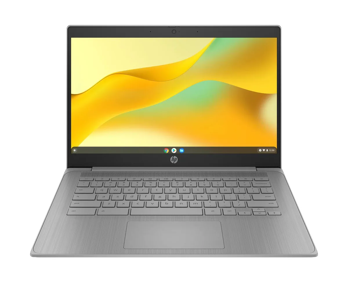 HP HP Chromebook 14 laptop 14" HD Intel Celeron N4500 4GB 64GB eMMC Chrome OS Modern Grey — product photo