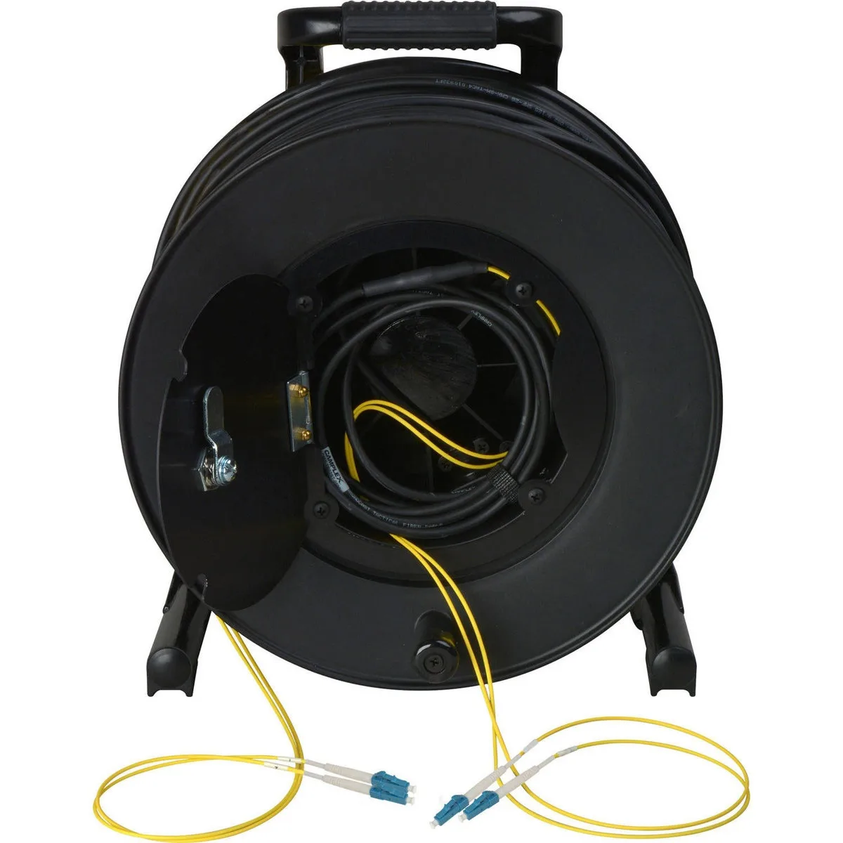 Camplex Camplex 750' 2-Channel LC Single-Mode Fiber Tactical Snake Reel Standard Grade — product photo