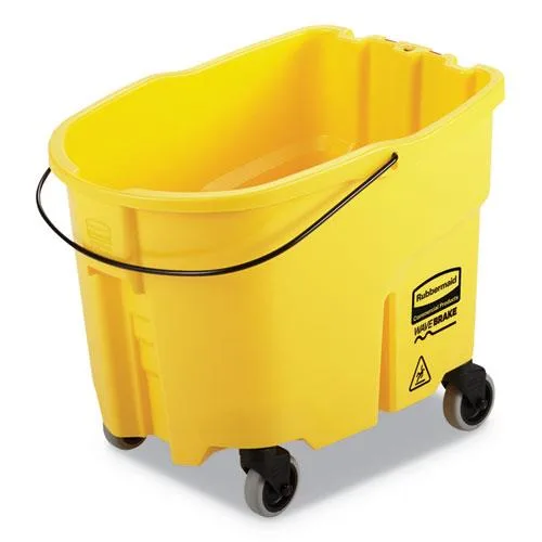 Rubbermaid Commercial Rubbermaid Commercial 2064914 WaveBrake 2.0 Bucket 8.75 gal Yellow indoor maintenance — product photo