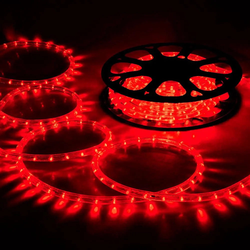 Yescom USA, Inc. Yescom USA, Inc. 150 Ft 2 Wire LED Rope Light Red — product photo