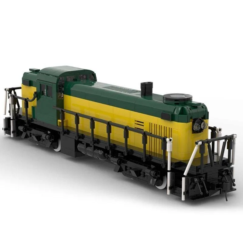 ZITIANYOUBUILD ZITIANYOUBUILD MOC-117002 RS-2 Chicago Northwestern Train 1221 Parts — product photo