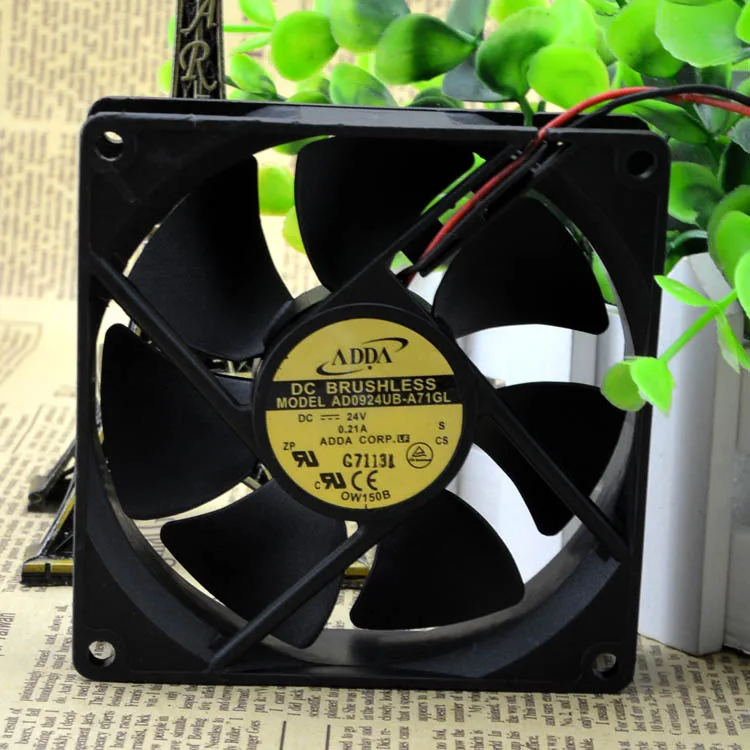 Fans Fans AD0924UB-A71GLSize 92 mm 24 V 0.21 A 3300 rpm case fan — product photo