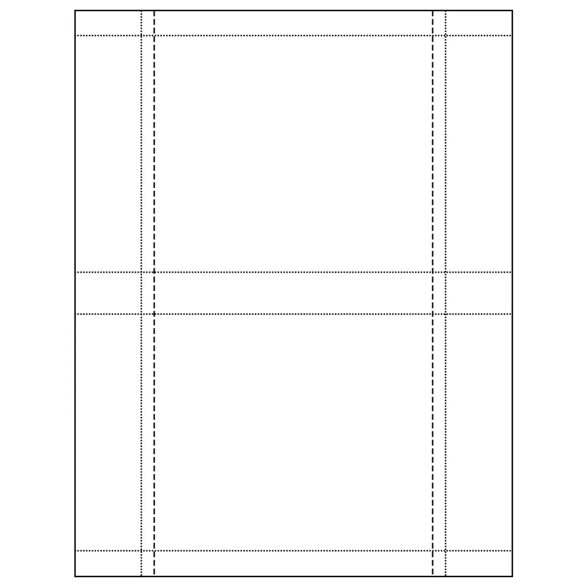 Adhesive Label Adhesive Label 20622c 200 CD Jewel Case Back Tray Liner Inserts Matte White — product photo