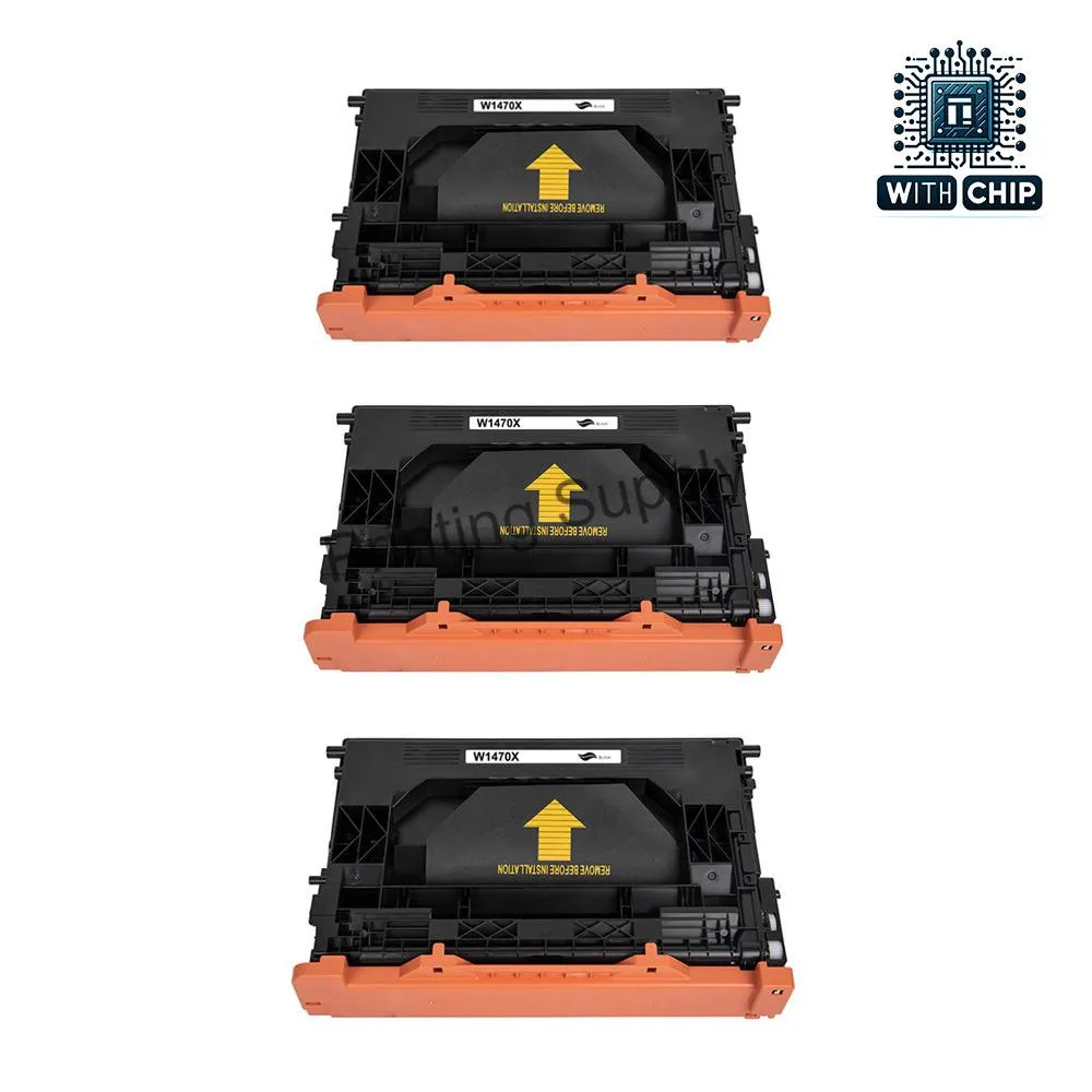 Ninestar Technology Ninestar Technology 147X Black Toner Cartridge 3 Pack High Yield 75600 Pages — product photo