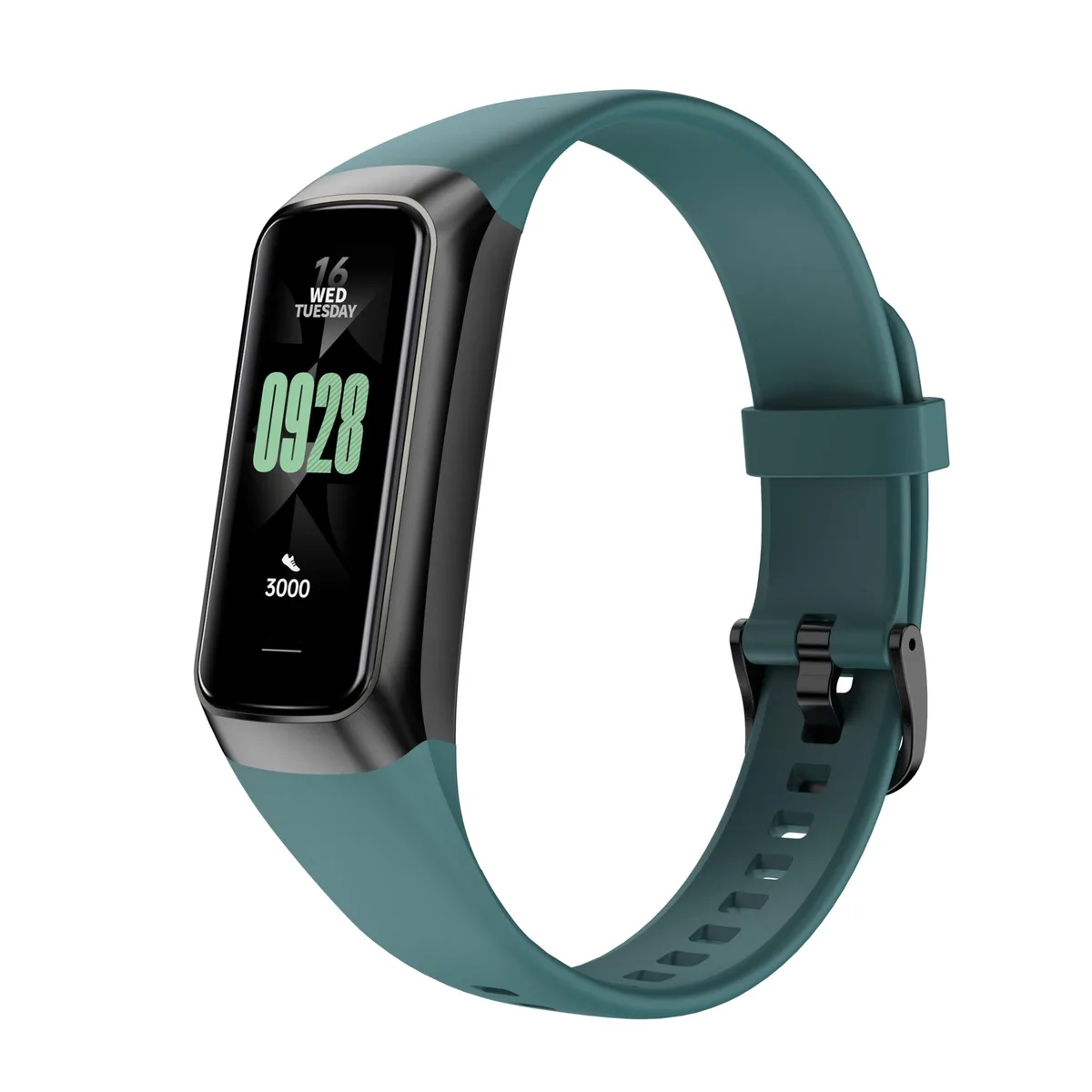  INTPIHP Fitness Tracker 1.1" AMOLED Green — product photo