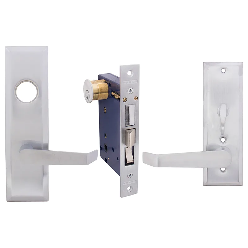 Marks USA Marks USA Metro 116A/26D Satin Chrome Left Hand Mortise Door Lock — product photo