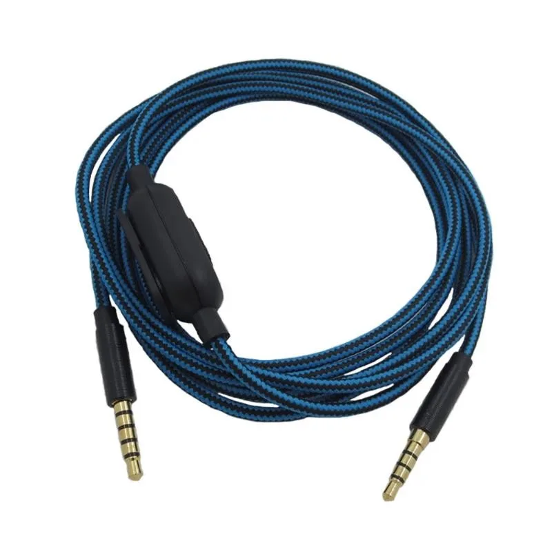 WMtec WMtec 3.5mm Inline Mute Cable 2.0m Blue for A10 A40 — product photo