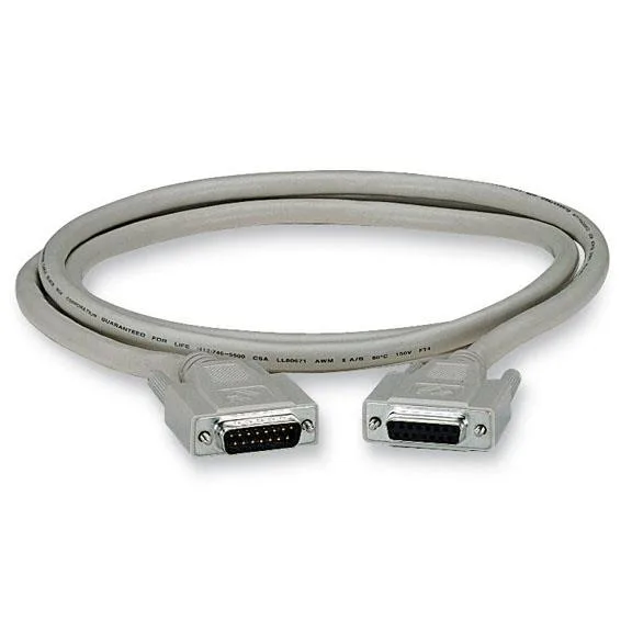 Black Box Corporation Black Box Corporation EGM16T-0005-MF 15-pin DB-15 M/F IDE cable 5 ft — product photo