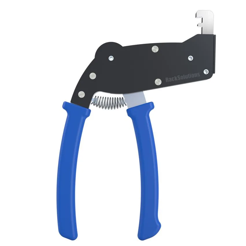 RackSolutions RackSolutions Worlds Best Cage Nut Tool, Rubberized Grip, Angled Neck — product photo