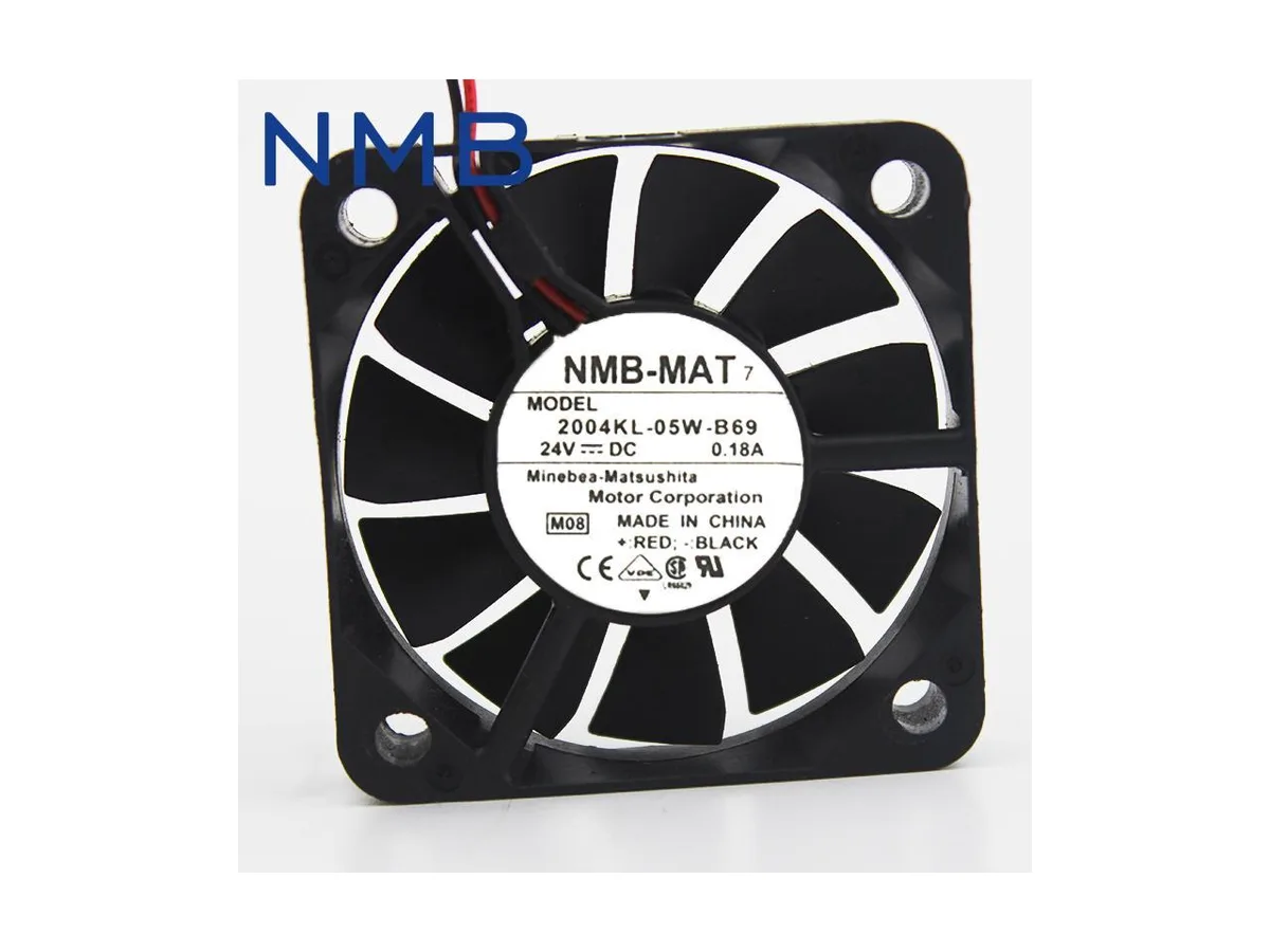 Fans Fans 2004KL-05W-B69 50x50x10mm 24V 0.18A Ball Bearing Case Fan — product photo