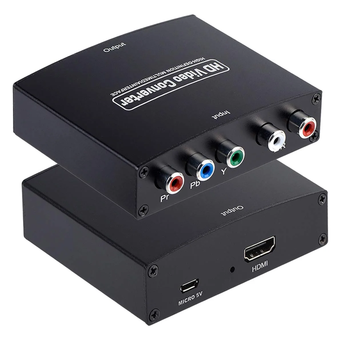 Funcool Funcool YPbPr to HDMI Converter 1080p 60Hz Black — product photo