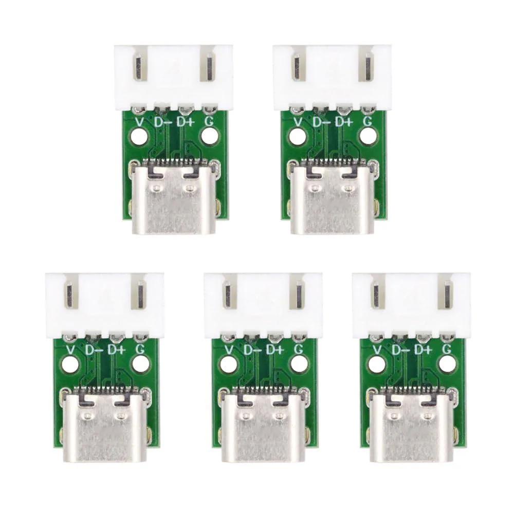 LORDWORLD LORDWORLD USB-C to 4Pin 2.54mm Wafer Adapter 5pcs — product photo