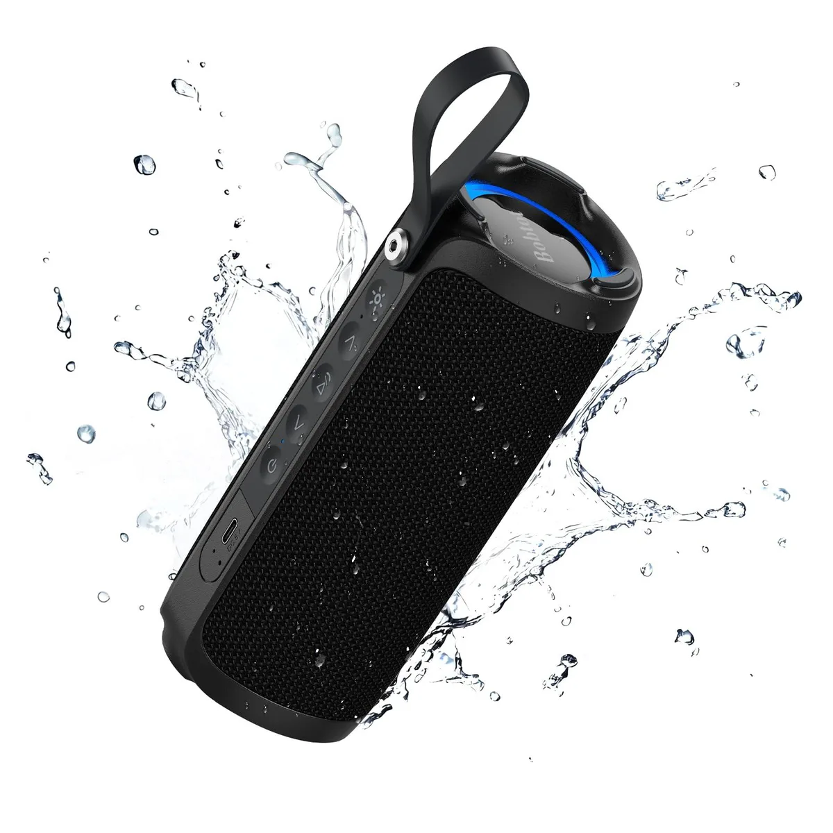  Bobtot ET100 Portable Bluetooth Speaker 15W IPX6 Black — product photo