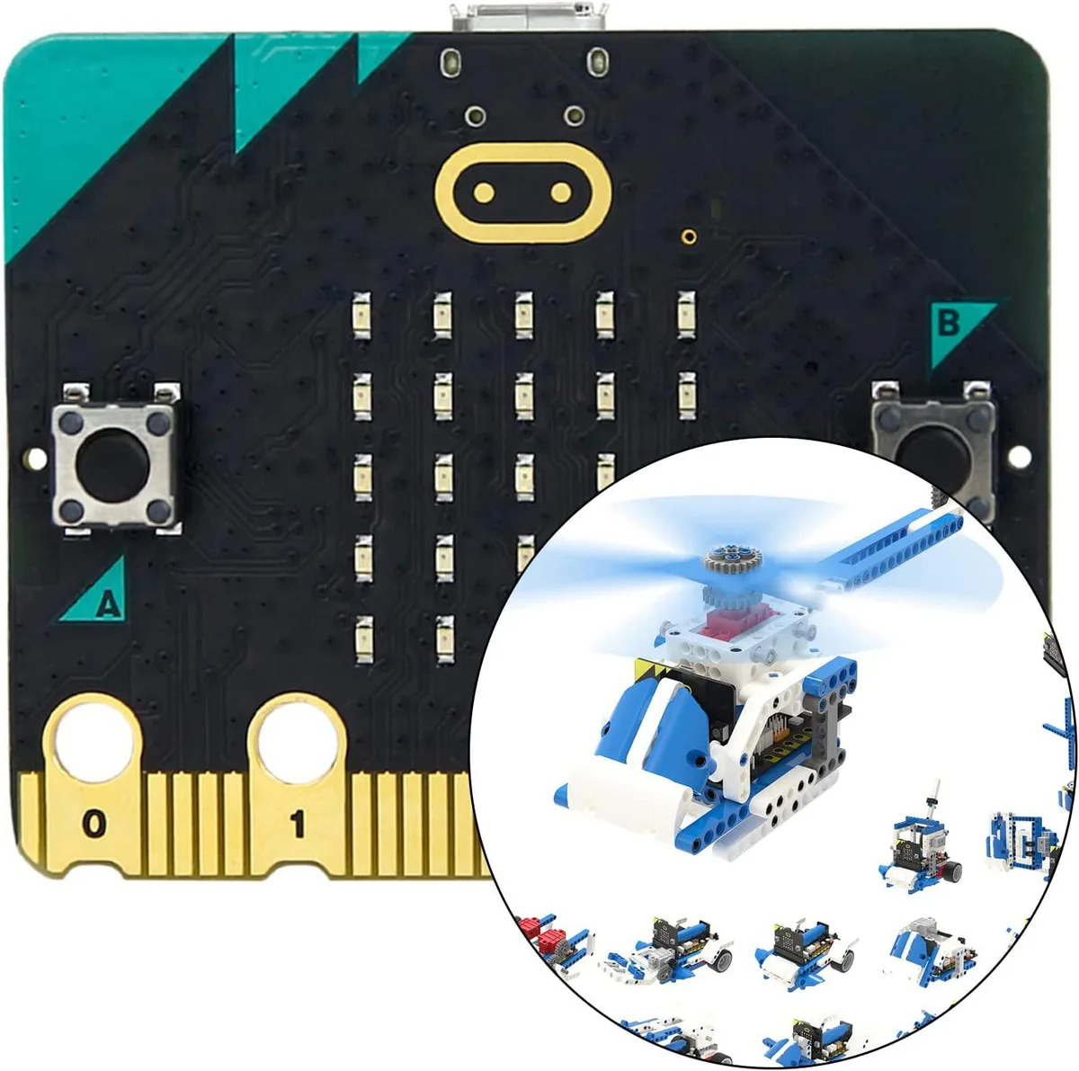 yahboom yahboom BBC Micro:Bit V2 Building Block Kit — product photo