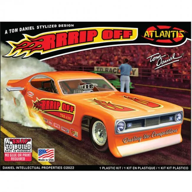 Atlantis Atlantis Tom Daniel 1:32 RRRRip Off Funny Car Model Kit — product photo