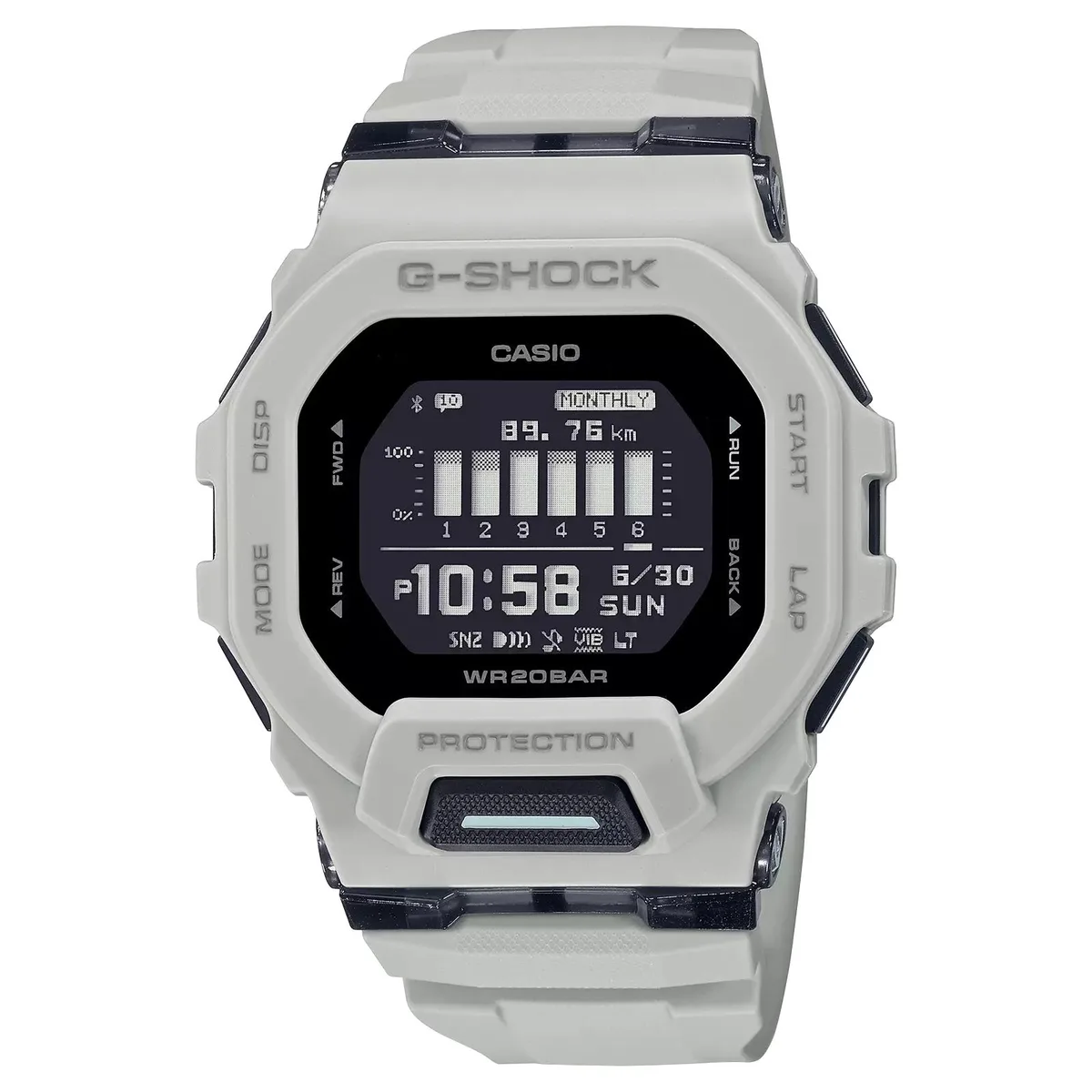 CASIO CASIO GBD-200UU-9 G-Shock G-Squad Digital Watch Grey — product photo